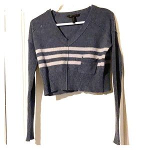 BCBG cropped sweater